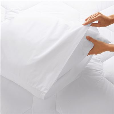 Sous-taies oreiller et traversin COTON BIO