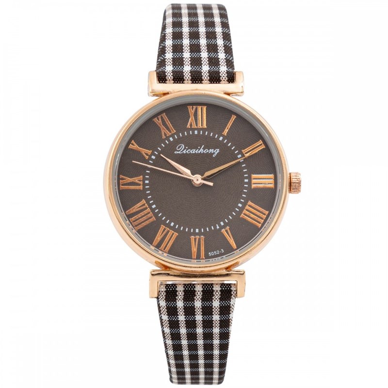 Montre Femme CHTIME bracelet Cuir Gris