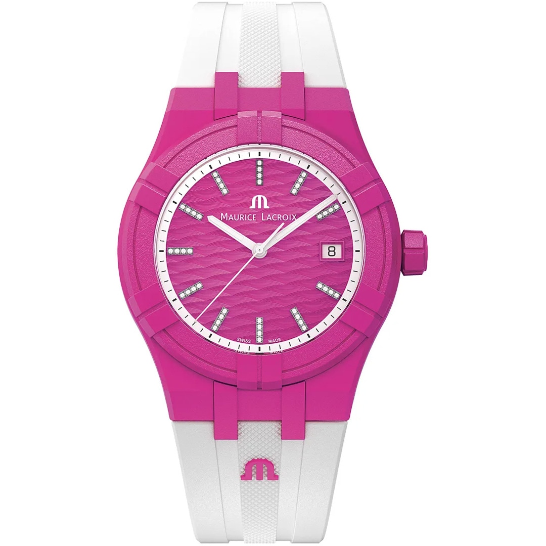 Maurice Lacroix Aikon #tide Pink / Weiss