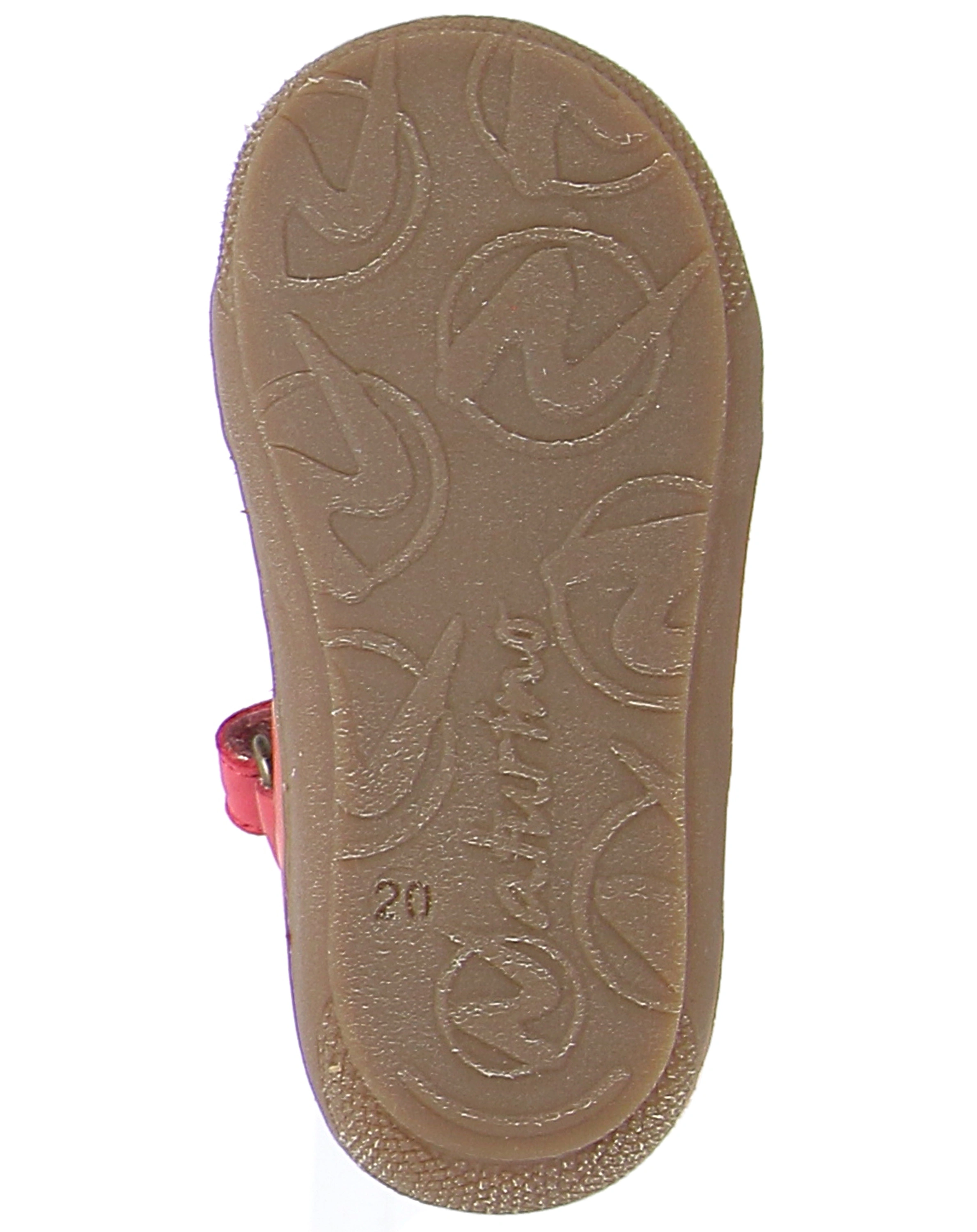 Lauflern-Sandalen LANGEN mit Zehenschutz in rot