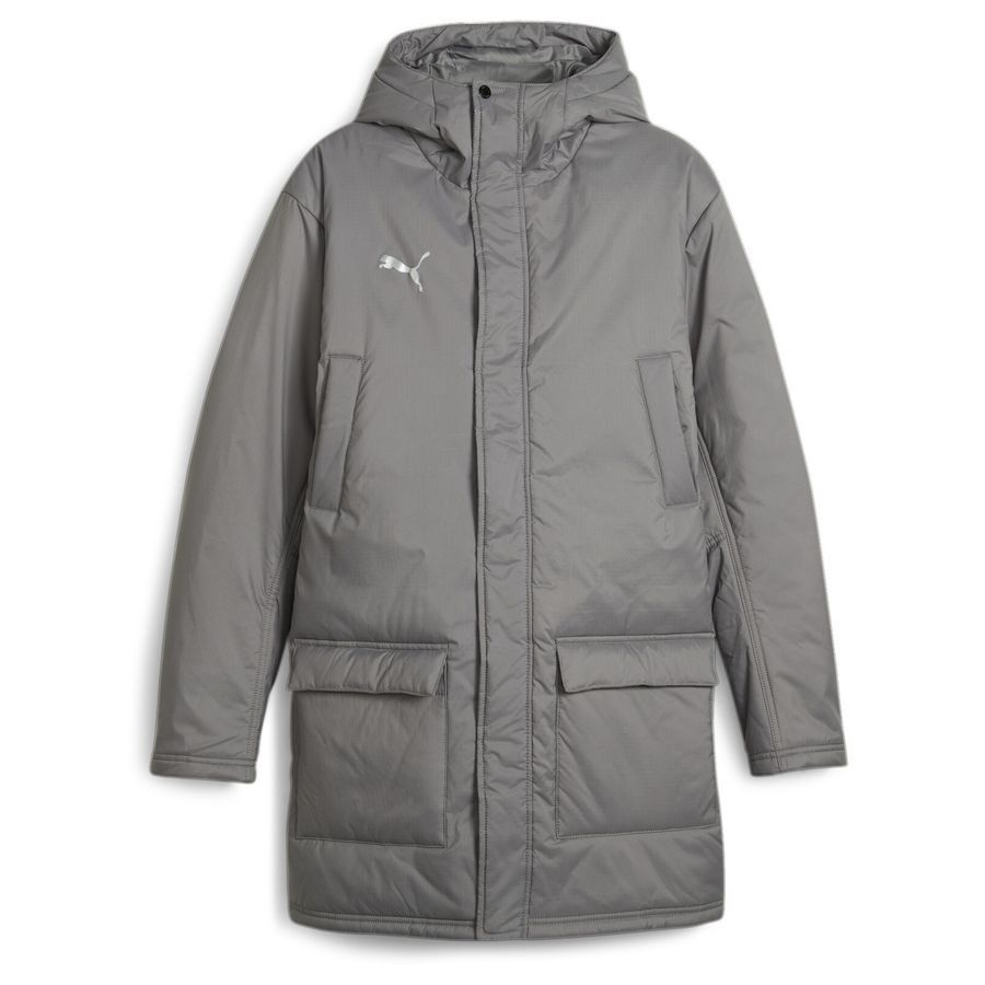PUMA Manteau d'Hiver teamFINAL - Gris/Argenté
