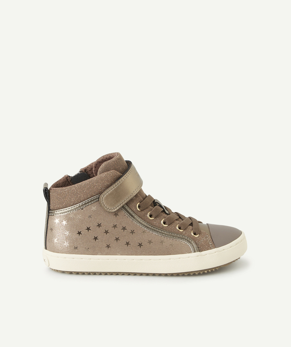 GEOXBASKETS MONTANTES KALISPERA FILLE GRISES