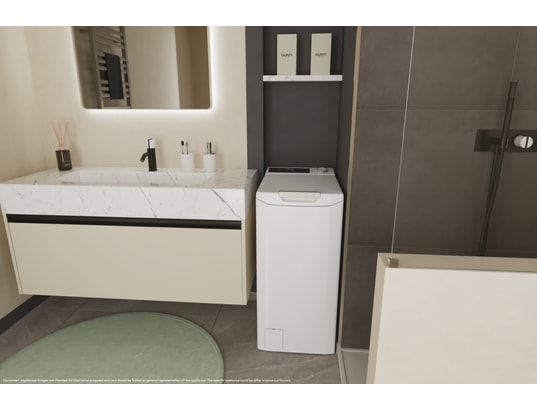 CANDY - Lave linge Top TCAS284TM4-S