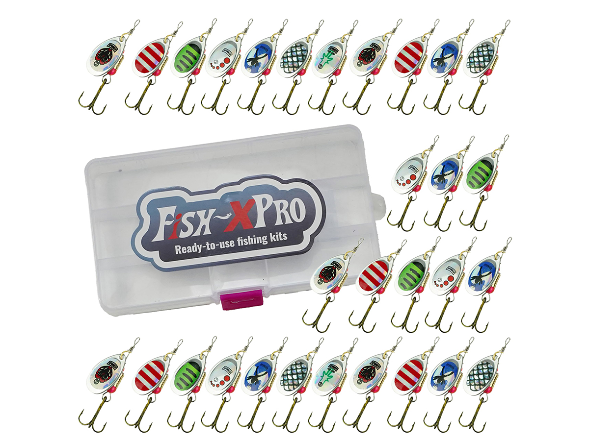 Fish-Xpro spinner set - 31 delig