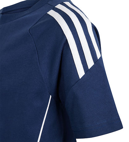 adidas Performance T-shirt - Trio24 SWTEEY - Blå/Hvid