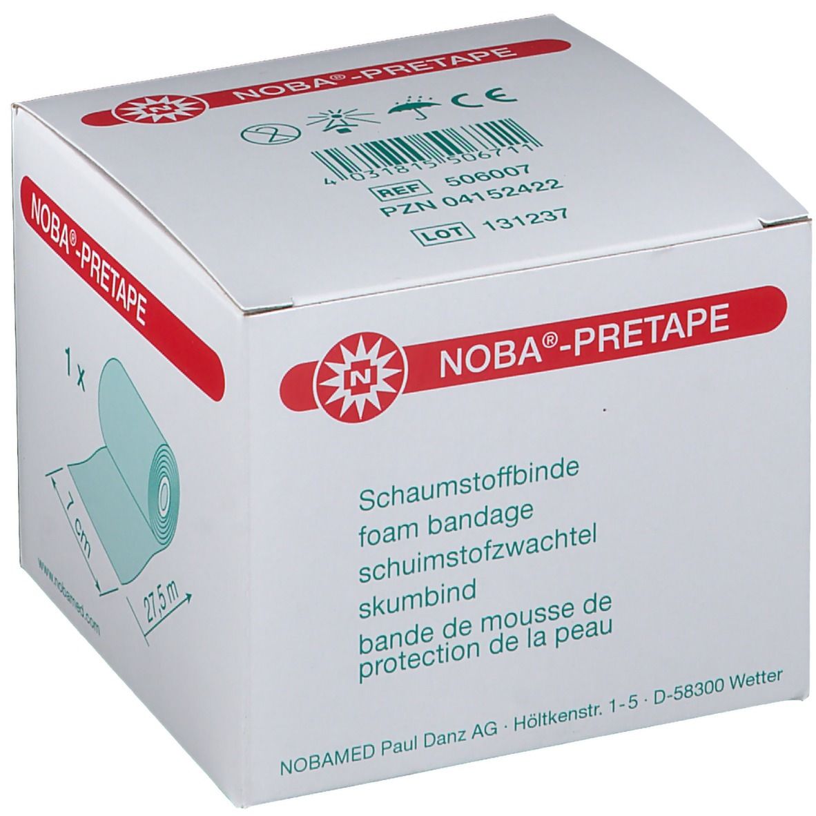 NOBA®-Pretape 7 cm x 27,5 m