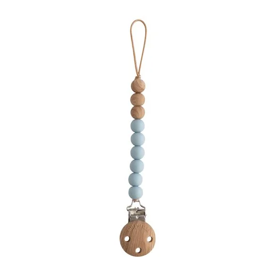 Attache Tétine Eva   Cloud Blue        de               mushie