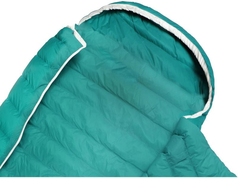 Grüezi Bag Schlafsack Biopod DownWool Extreme Light 175 Vir Ultraleichter Sommer-Schlafsack