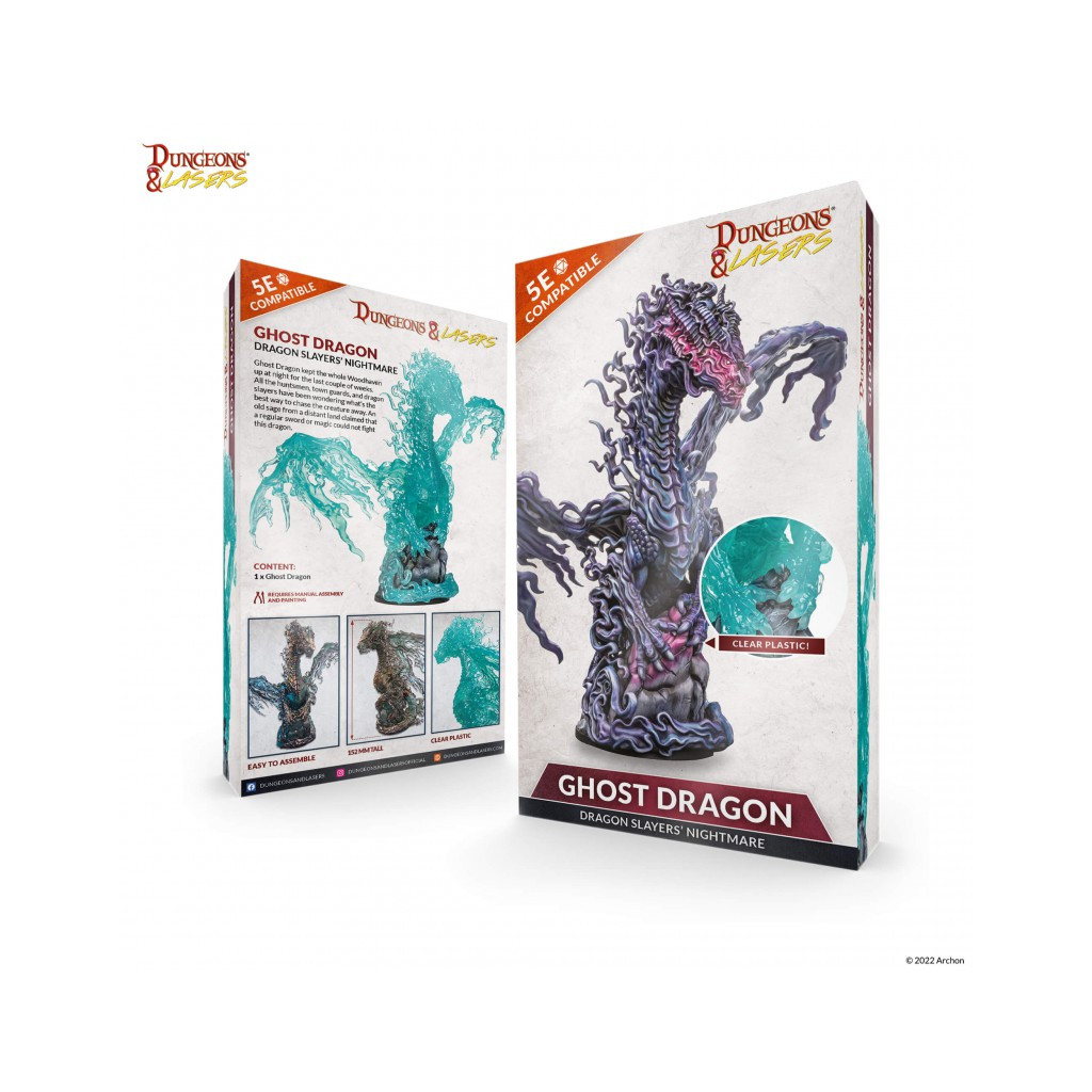 Dungeon & Lasers - Figurines - Ghost Dragon