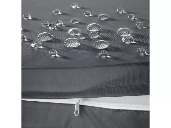 Bain de soleil transat noire 190 x 62 x 74.5 cm 2208057