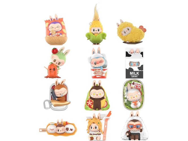 Pop Mart Sammelfigur Labubu Wacky Mart Series Blind Box Trendige Sammelfiguren von Pop Mart