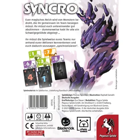 Pegasus Spiele Syncro