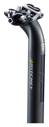 RITCHEY Tige de selle WCS Aluminium Recul 20mm Noir Mat