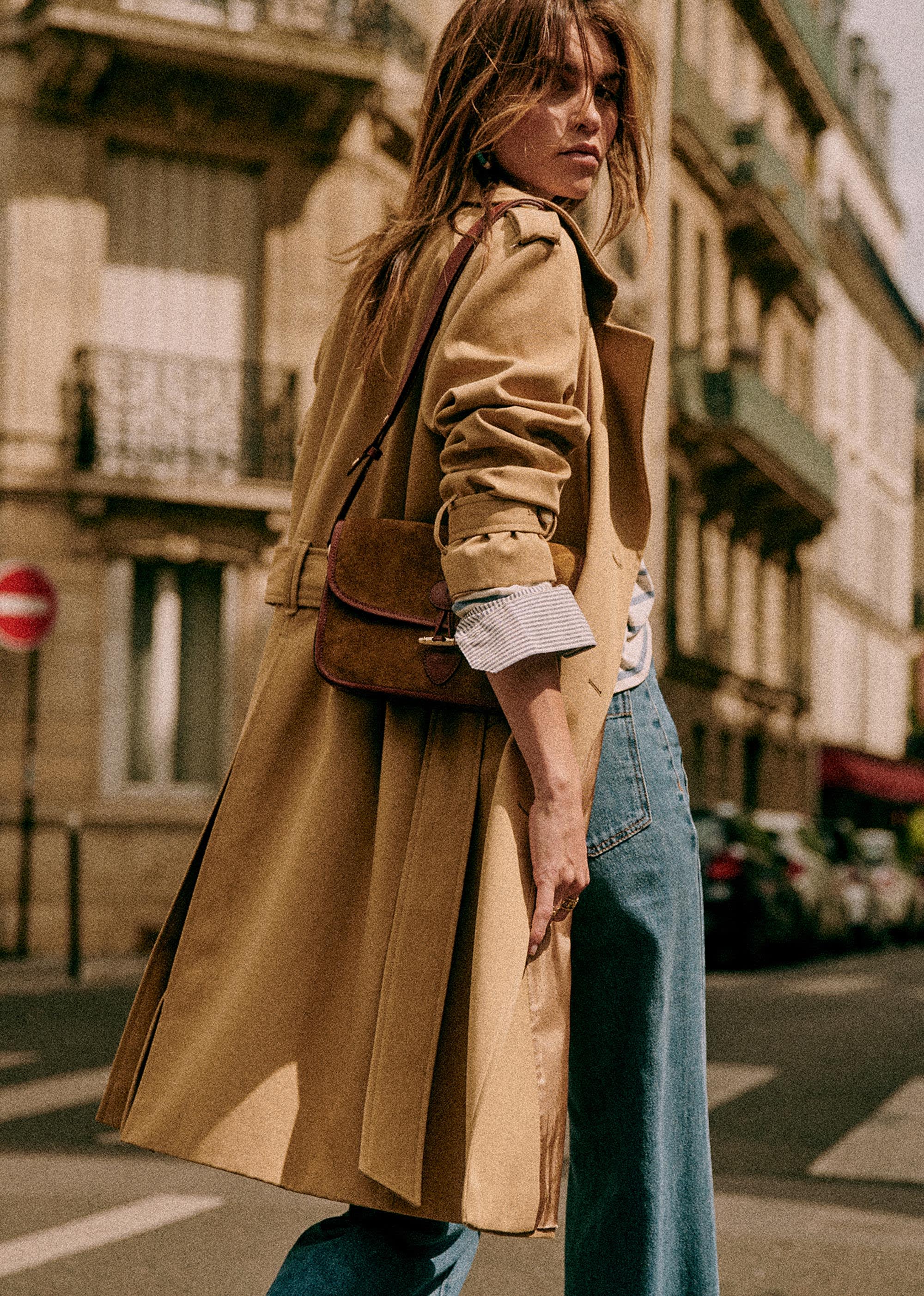 Trench Scott - Camel - E-SHOP/VESTES 5905726
