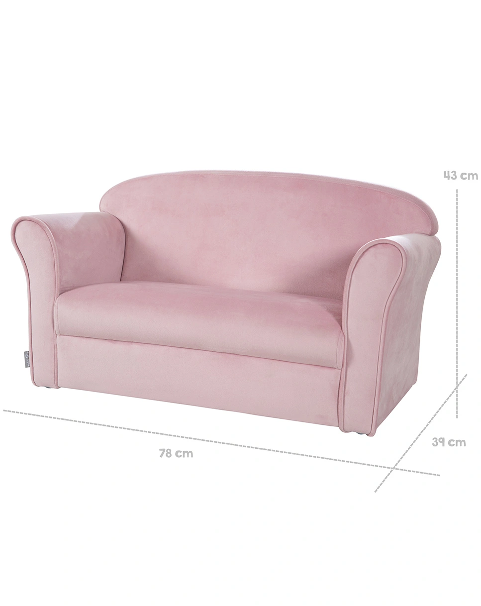 Kindersofa mit AL LIL SOFA (Farbe: mauve)