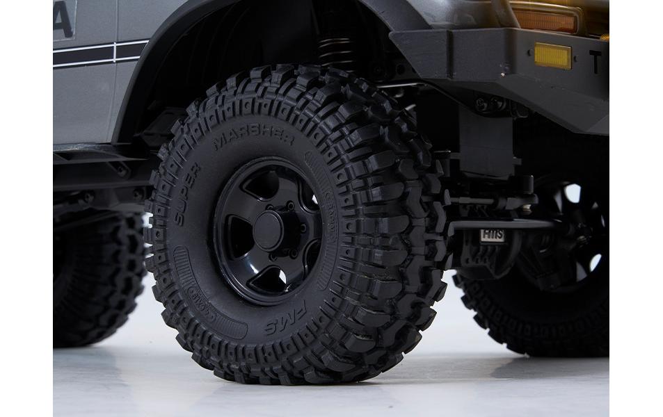 Scale Crawler Toyota Land Cruiser 80 Grau 1:10, ARTR<br>RC Crawler im Massstab 1:10