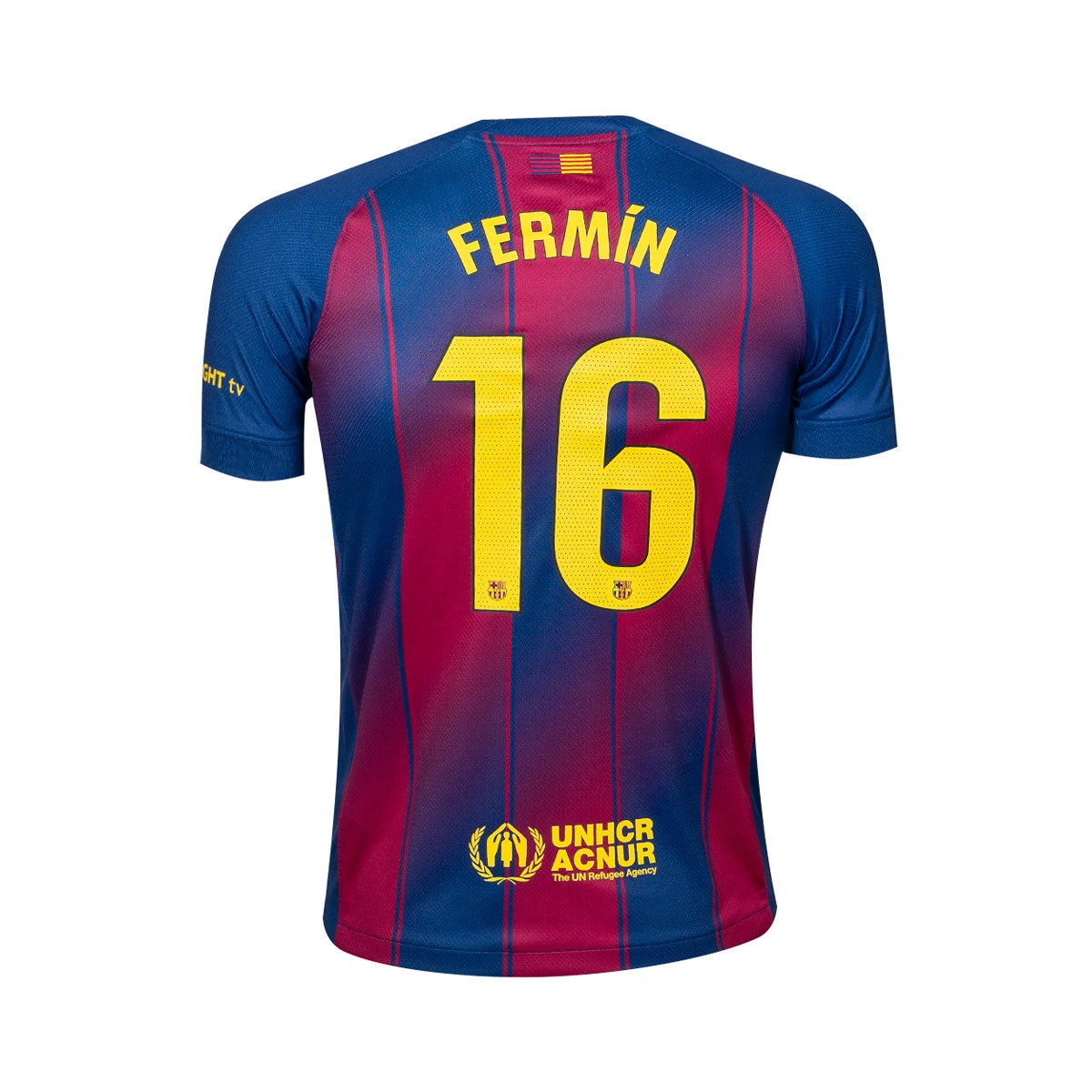 Camisola Nike Fermín FC Barcelona Primeiro Equipamento 2025-2026 Criança