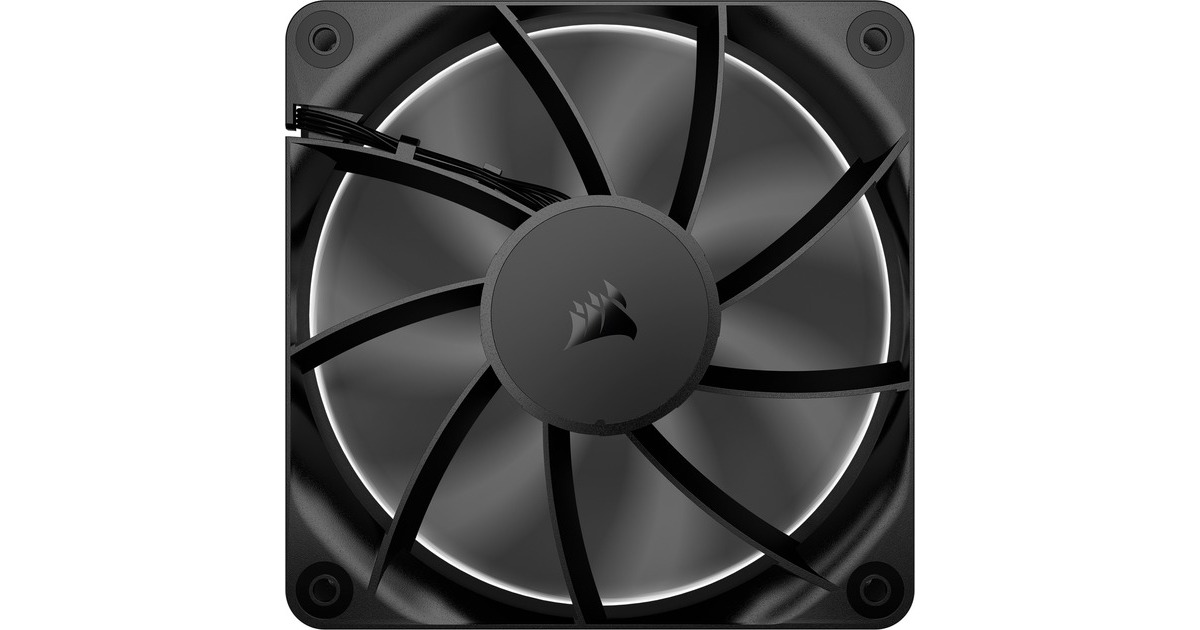 CorsairRS120 PWM case fan  (Zwart, 120 x 120 x 25 mm)