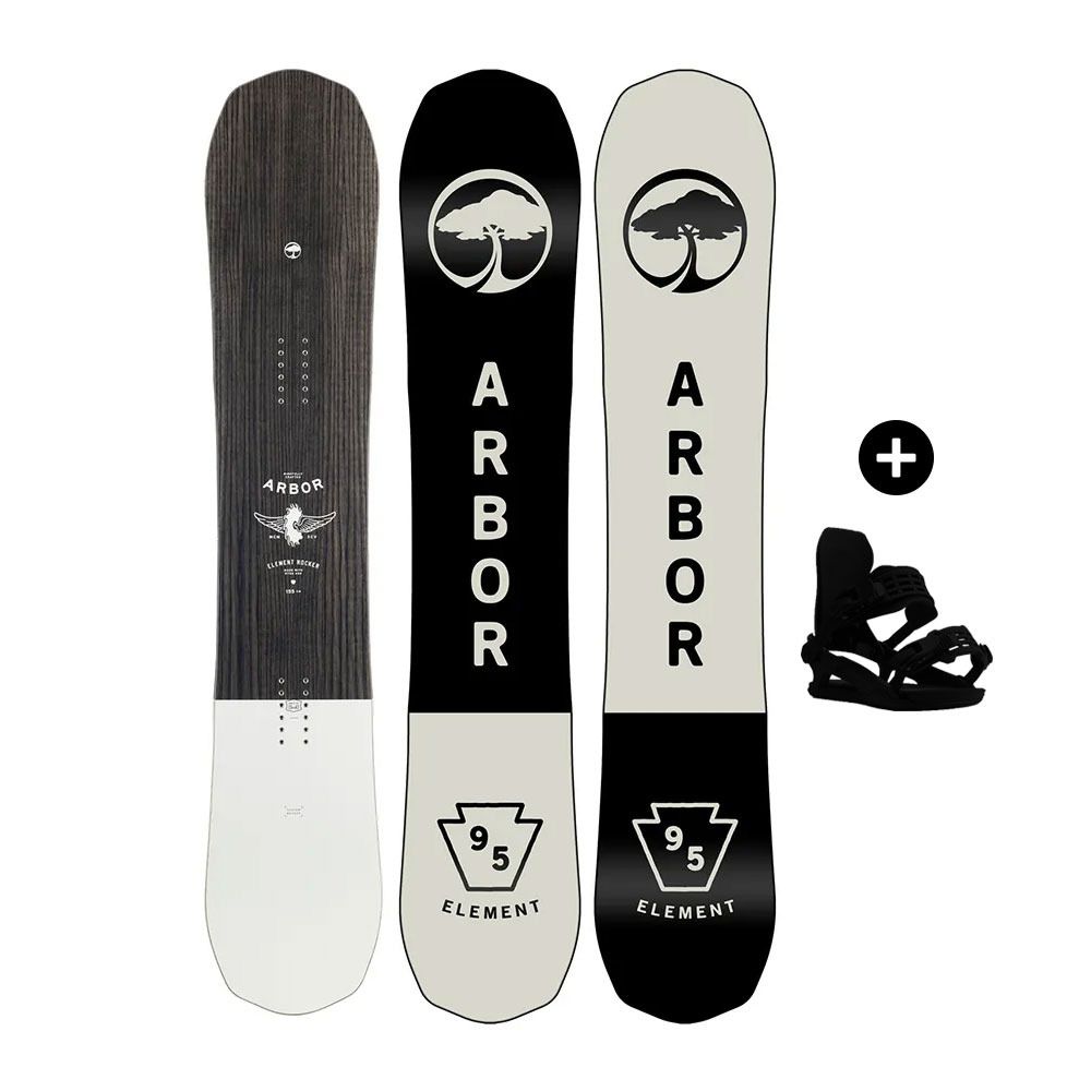 Arbor ELEMENT ROCKER - Pack snowboard freeride