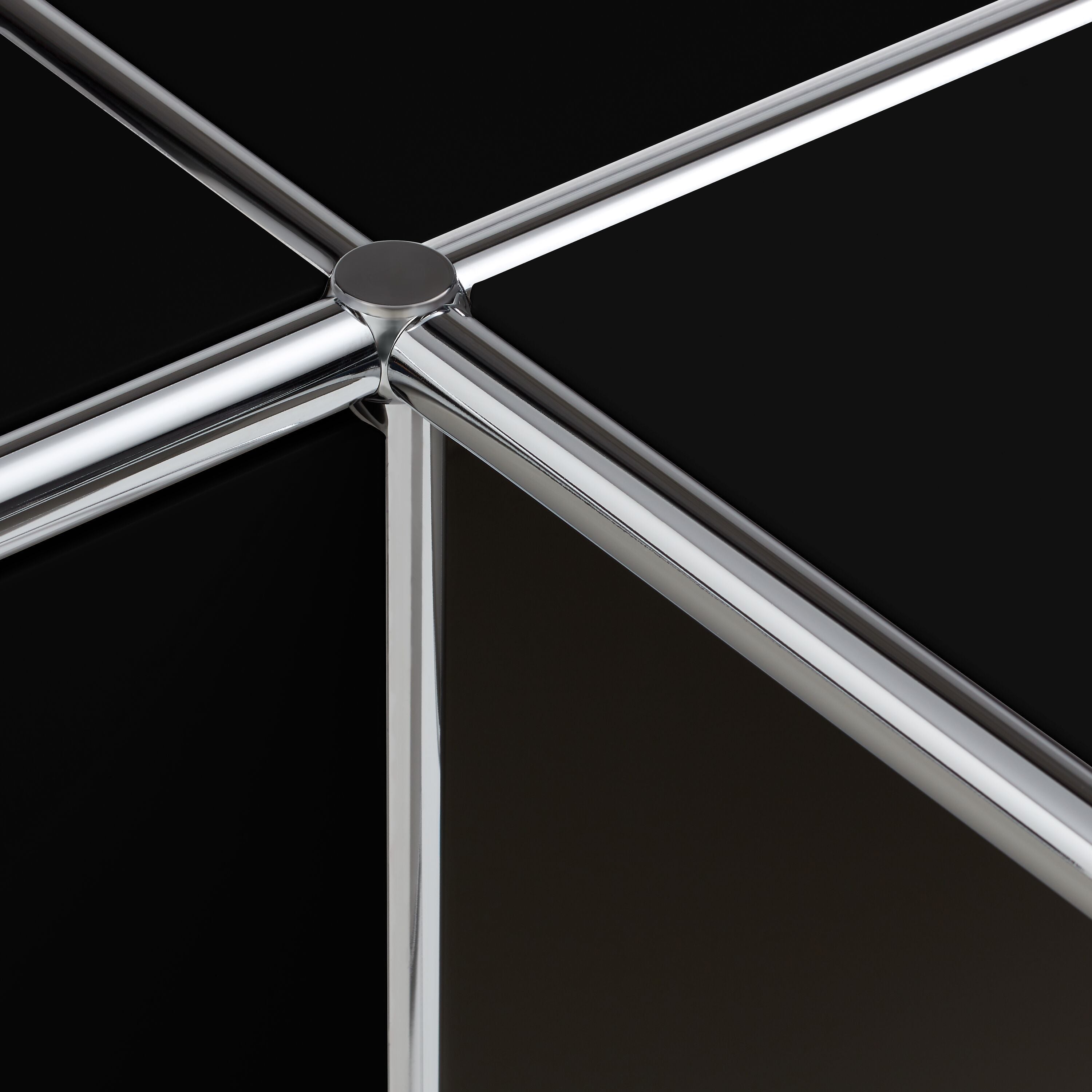 FLEXCUBE Eckschreibtisch - Schwarz / B: 152.0 cm x T: 115.0 cm x H: 80.0 cm
