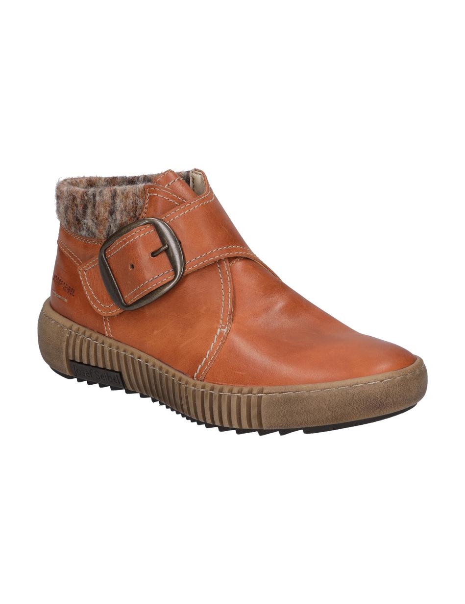 Stiefelette Maren 25, orange-kombi