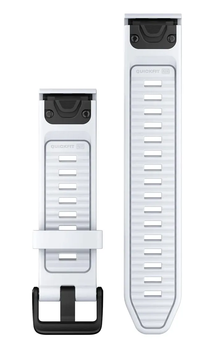 Garmin Quickfit Watch Bands Whitestone Silicone