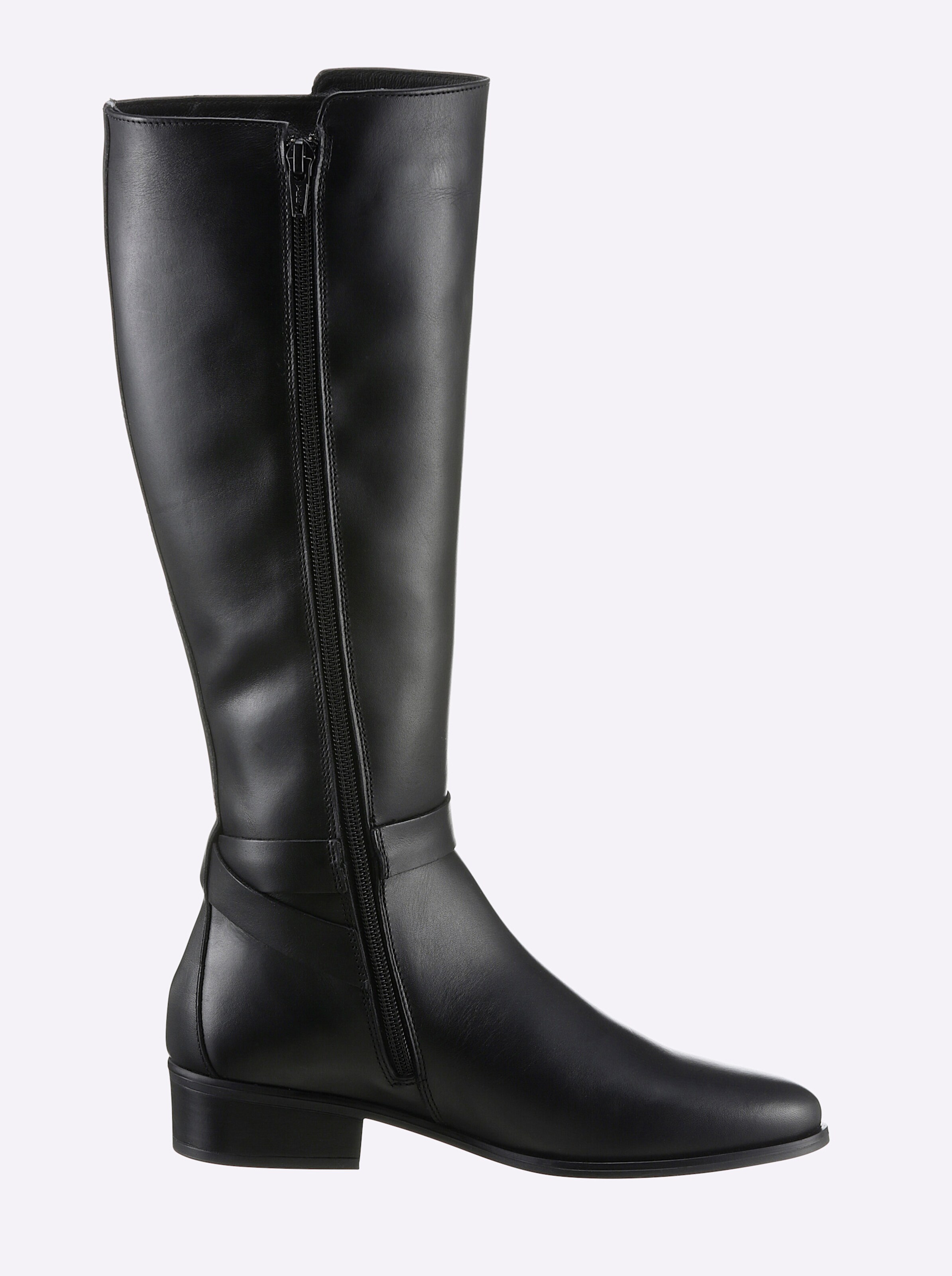 heine Stiefel in schwarz