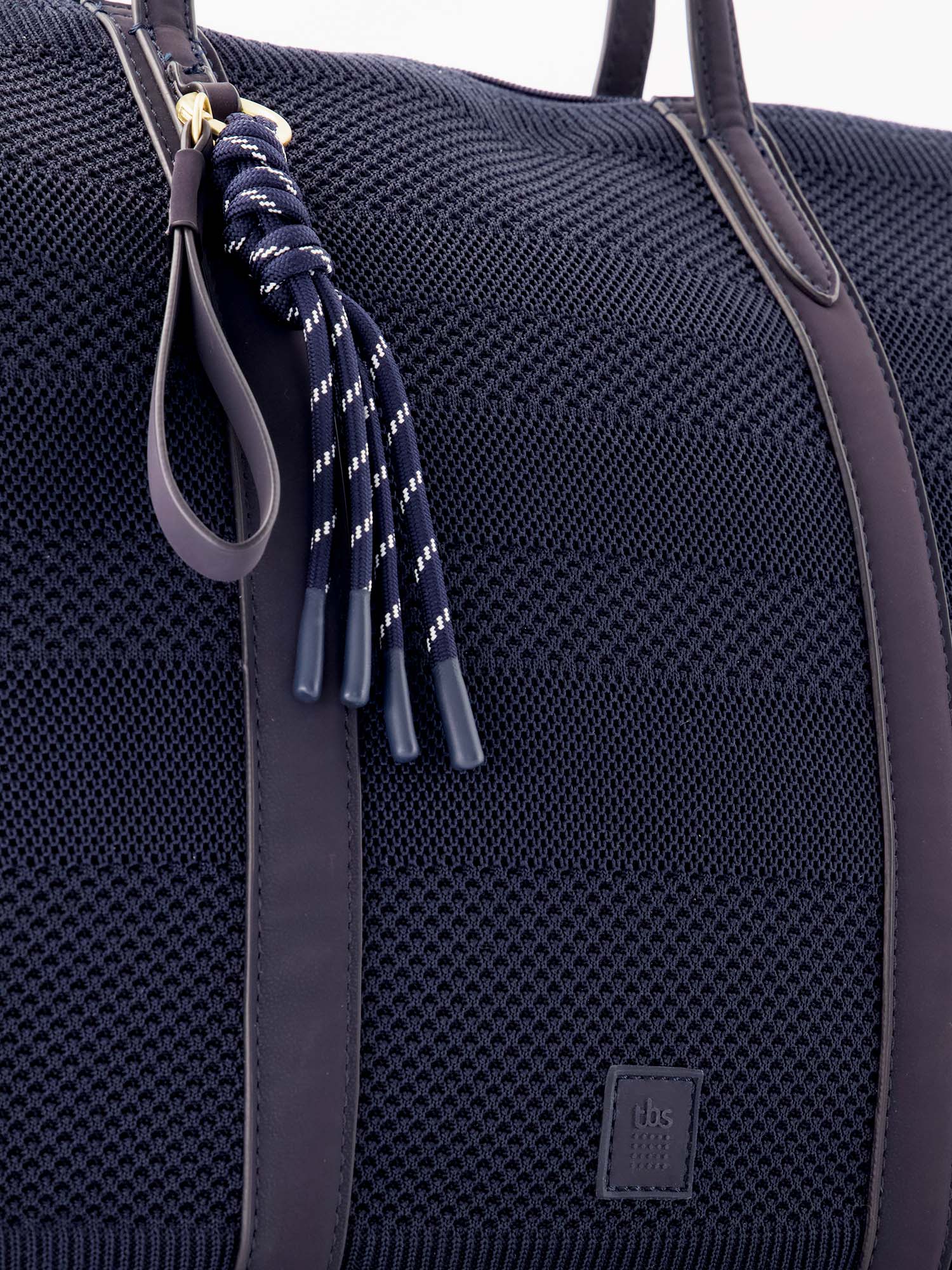 Sac Cabas Femme Knit Recyclé Marine