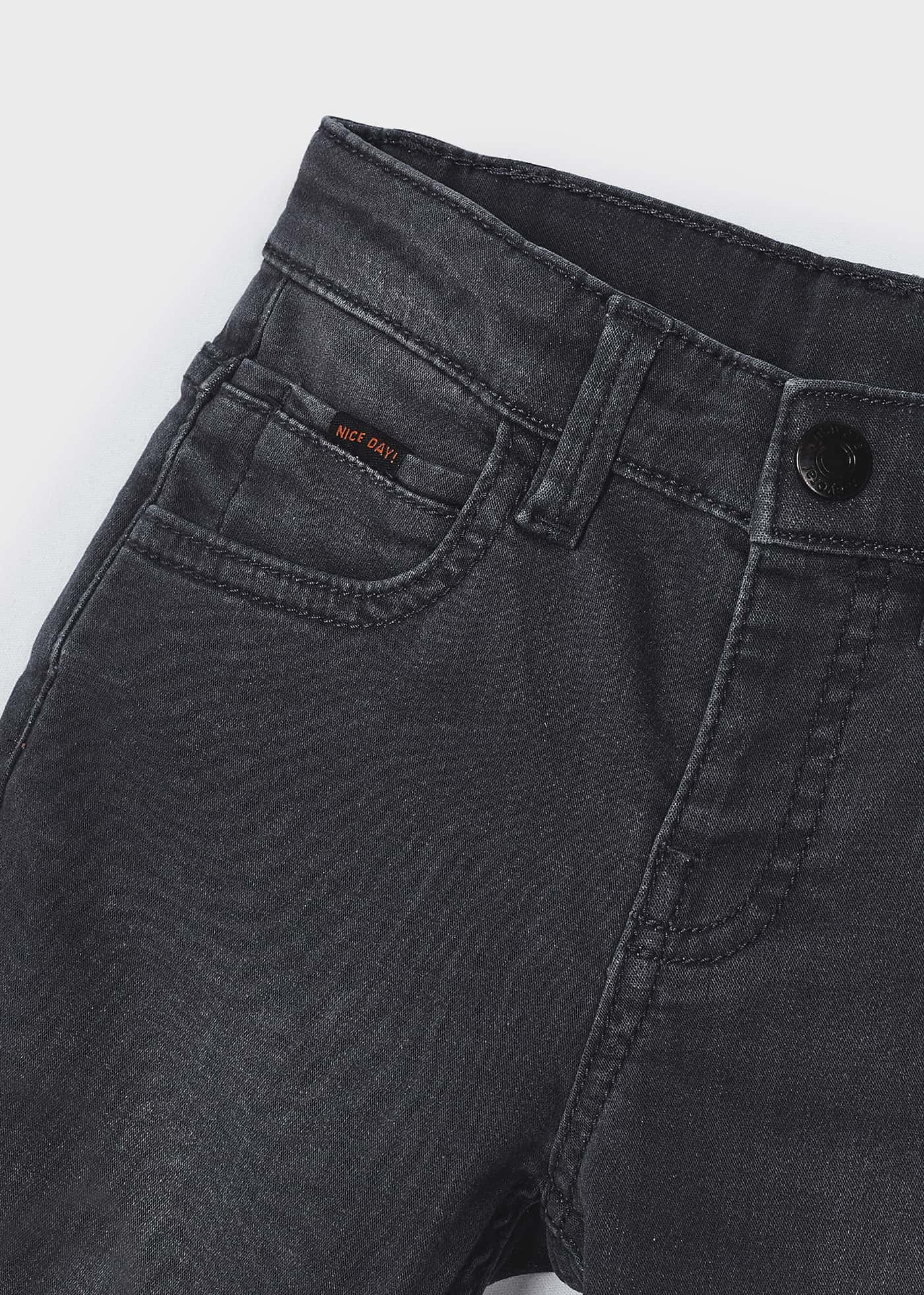 Calça jeans slim Better Cotton para meninos, cinza