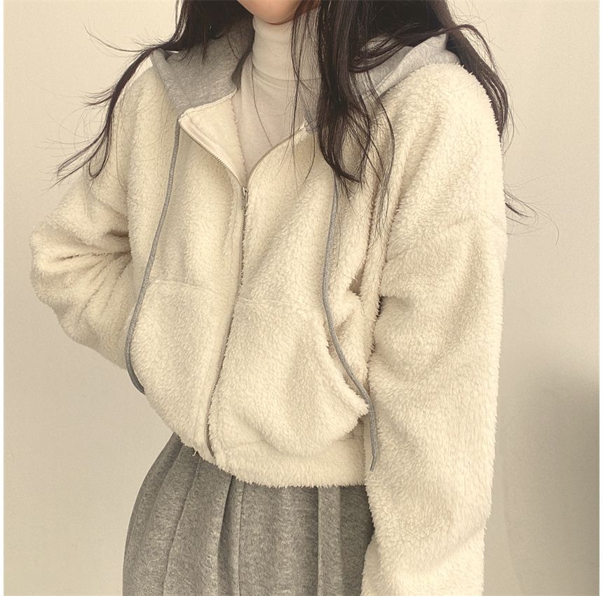 EFO - Fleece hoodie met rits
