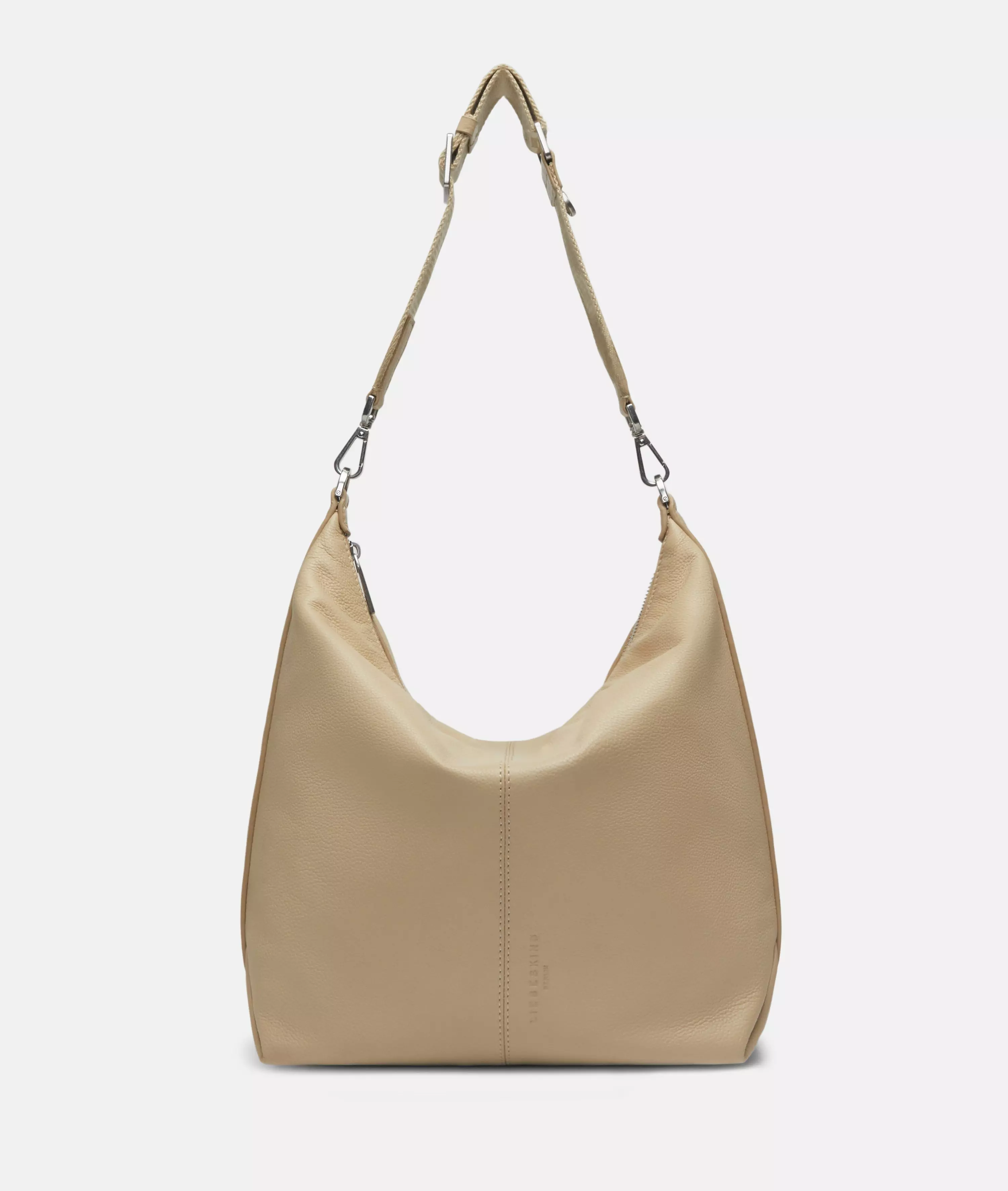 Paris Hobo M Spacious cowhide leather shoulder bag