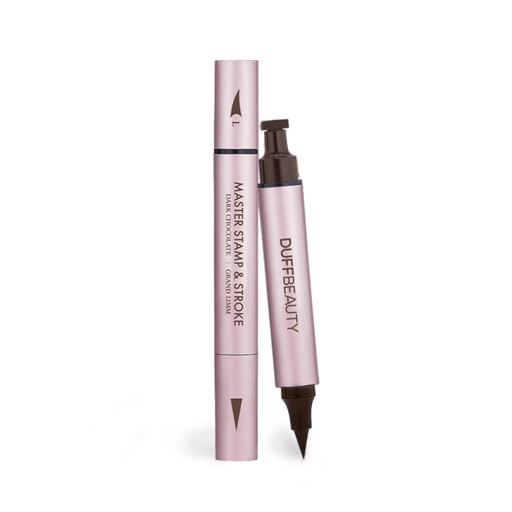 DUFFBEAUTY Master Stamp & Stroke Eyeliner, Dark Chocolate, Grand