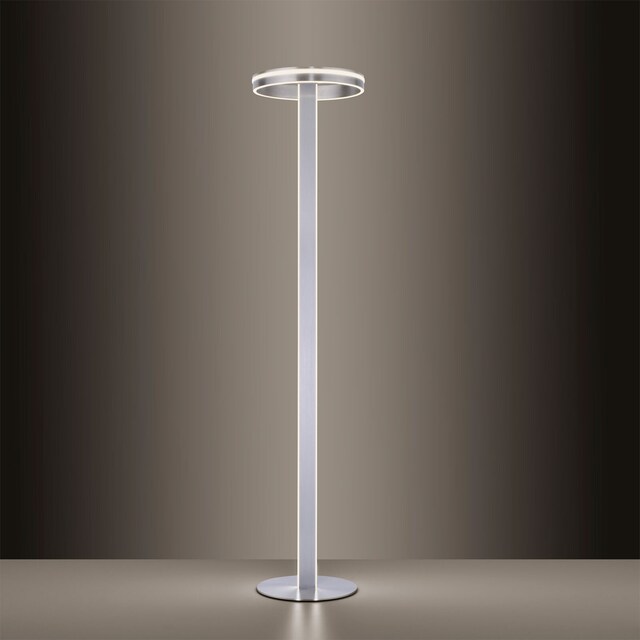 Paul Neuhaus Smart Home LED Stehlampe Q-VITO nickelfarbig