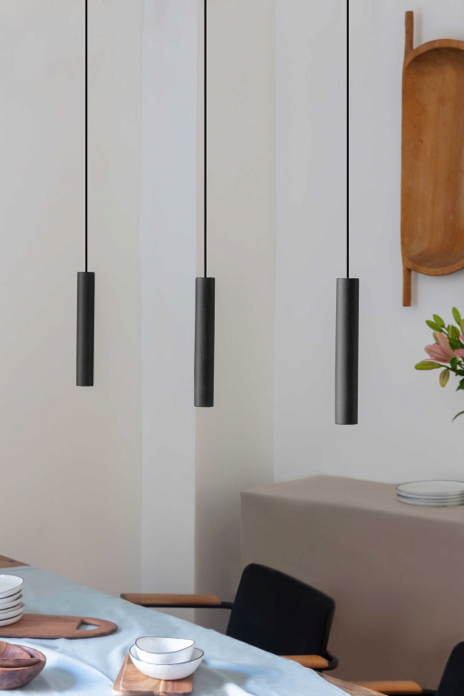 Umage Chimes 3 cluster hanglamp Ø3.4 donker eiken