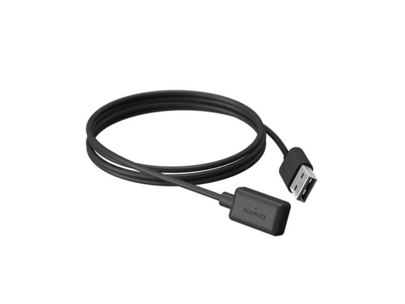 SUUNTO Ladekabel USB-Kabel Schwarz Sportuhrenzubehör