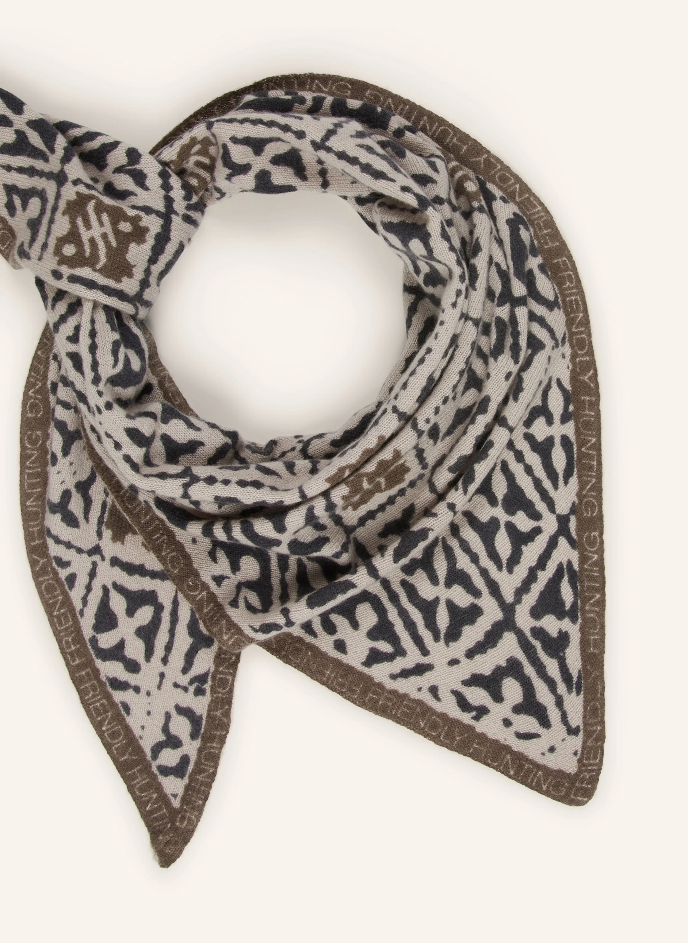 friendly hunting Dreieckstuch aus Cashmere