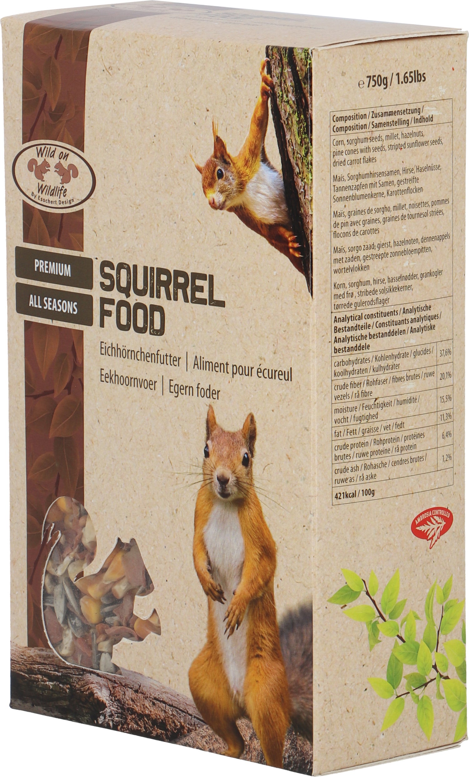 Best for Birds eekhoornvoer 750 gram
