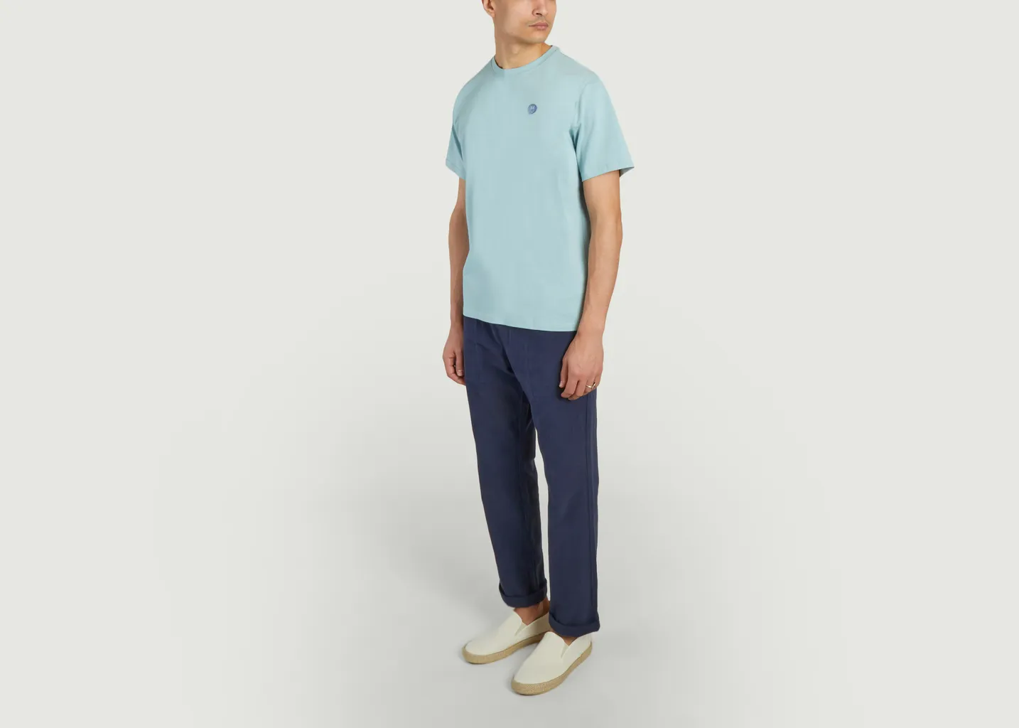 Pantalon ample FIG en coton crushed KCA
