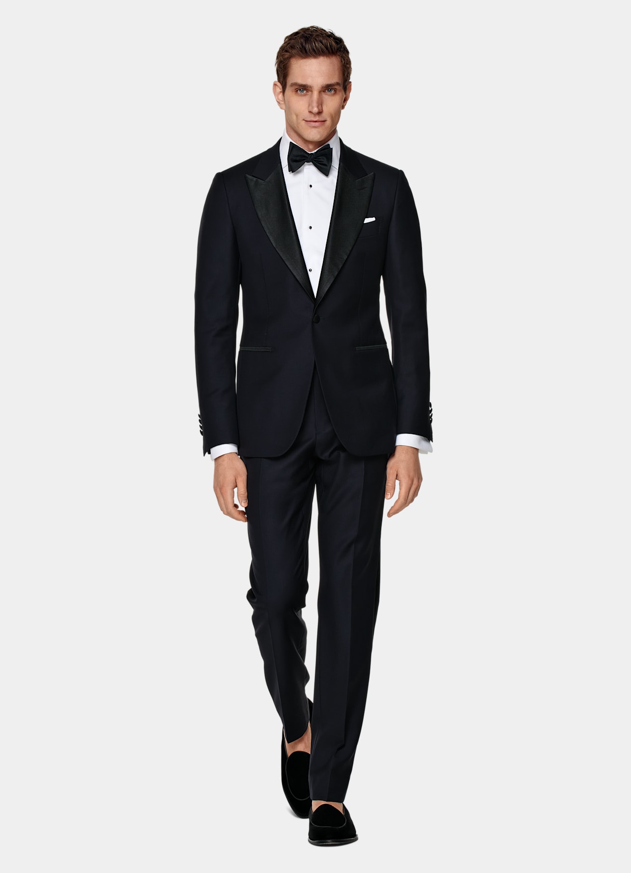 Veste de smoking Lazio coupe Tailored bleu marine
