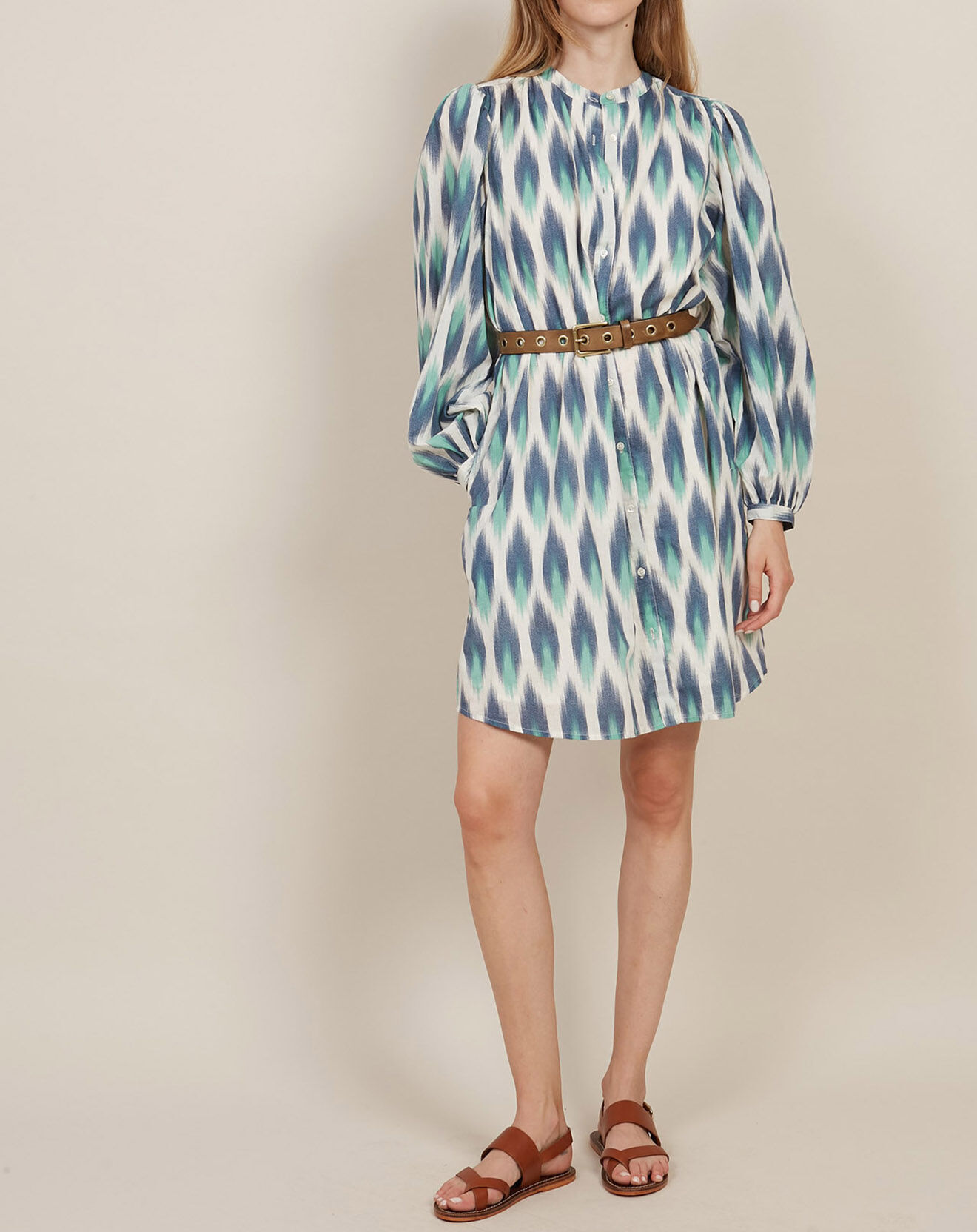 Hartford Robe Ready bleu/eucalyptus