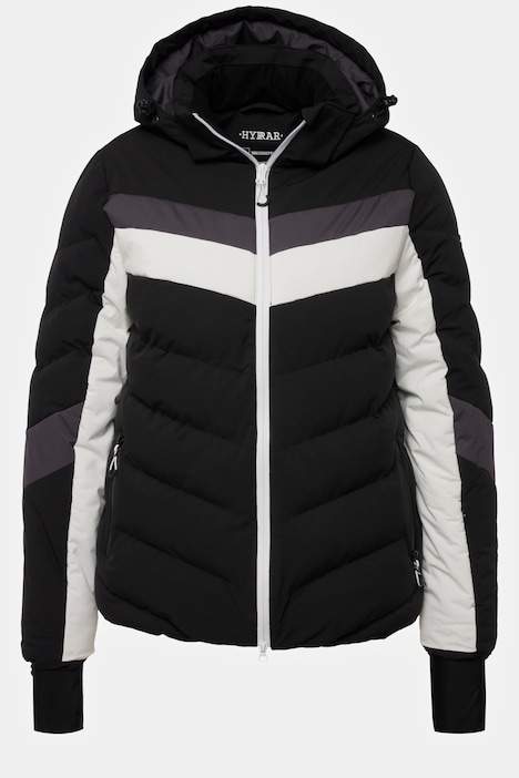 Performancejacke, wasserdicht, Schneefang, 2-Wege-Zipper