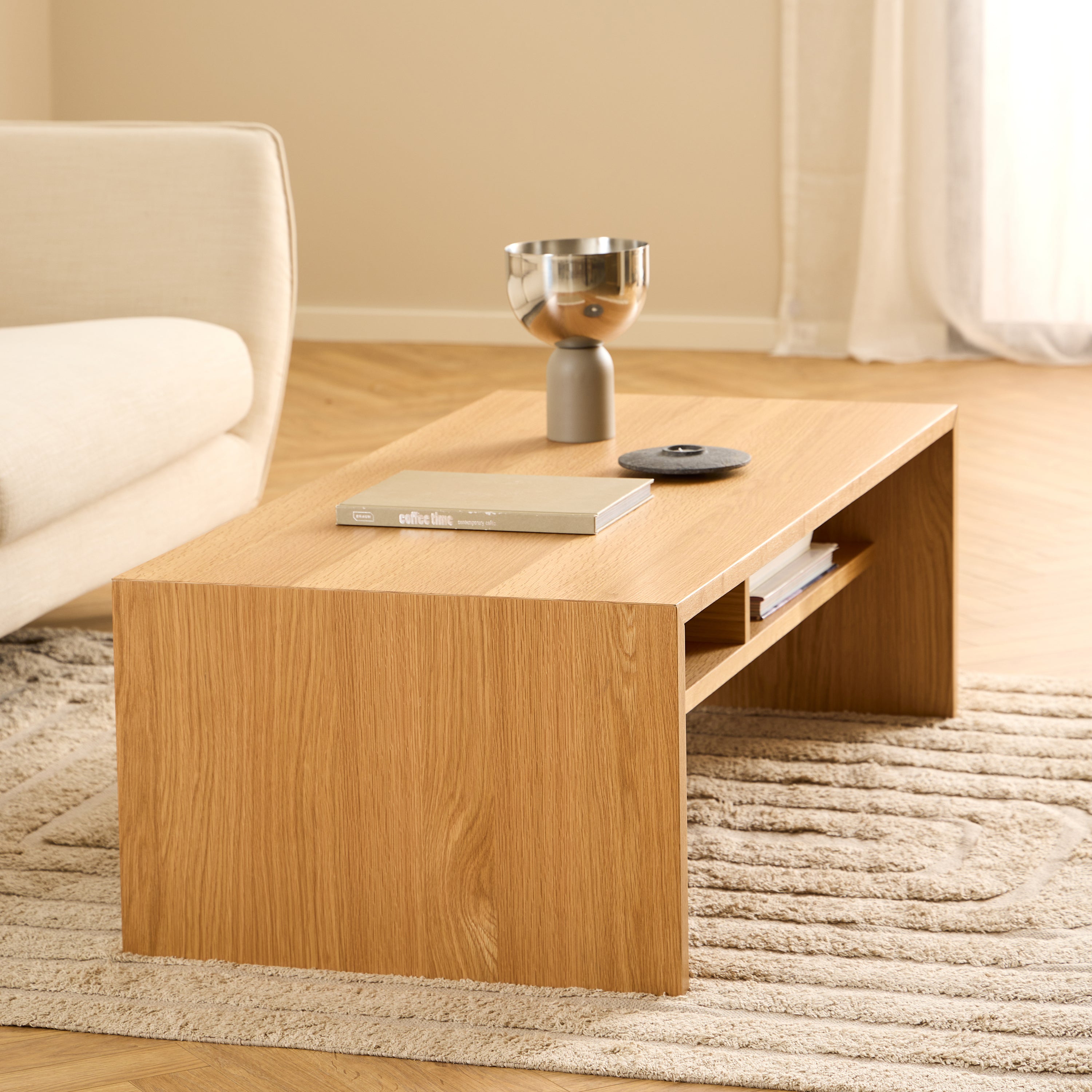 by fonQ Olen Salontafel - Eiken