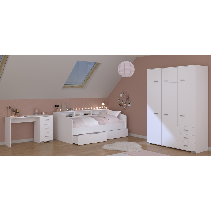 Parisot Kinderzimmer 4-tlg. Sleep 42 Weiß Weiß