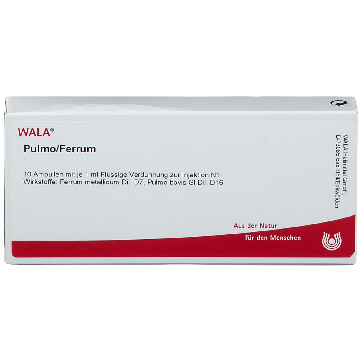 Wala® PULMO/ Ferrum Ampullen