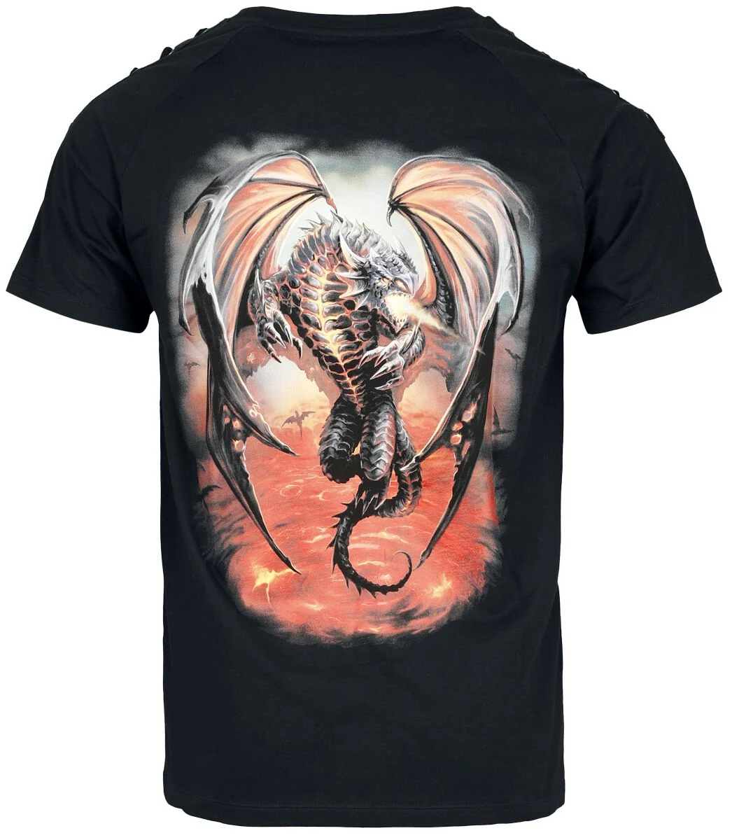 Gothicana X Anne Stokes - T-shirt | Gothicana by EMP T-Shirt Manches courtes