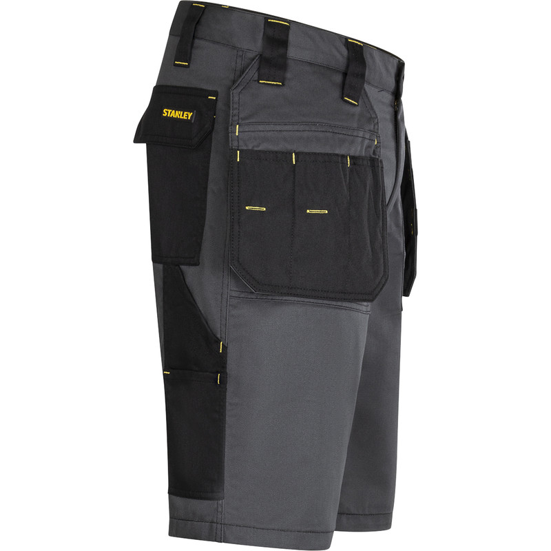 Stanley werkshort met holsterzakken 32 zwart