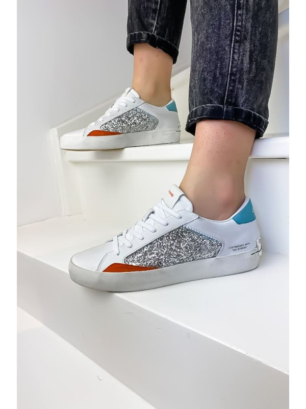Sneakers LOW TOP DISTRESSED Multicolor - Crime London
