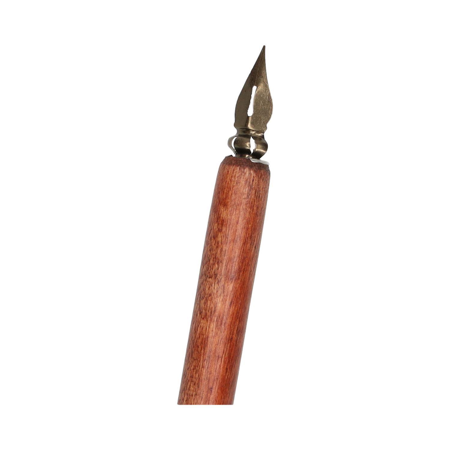 Kroontjespen en kalligrafeerpen