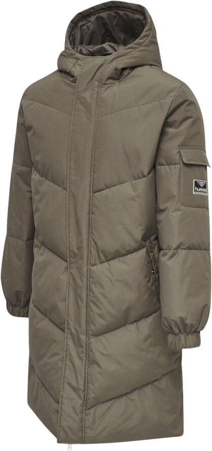 Hummel HMLTHOMAS LONG PUFFA JACKET Walnut