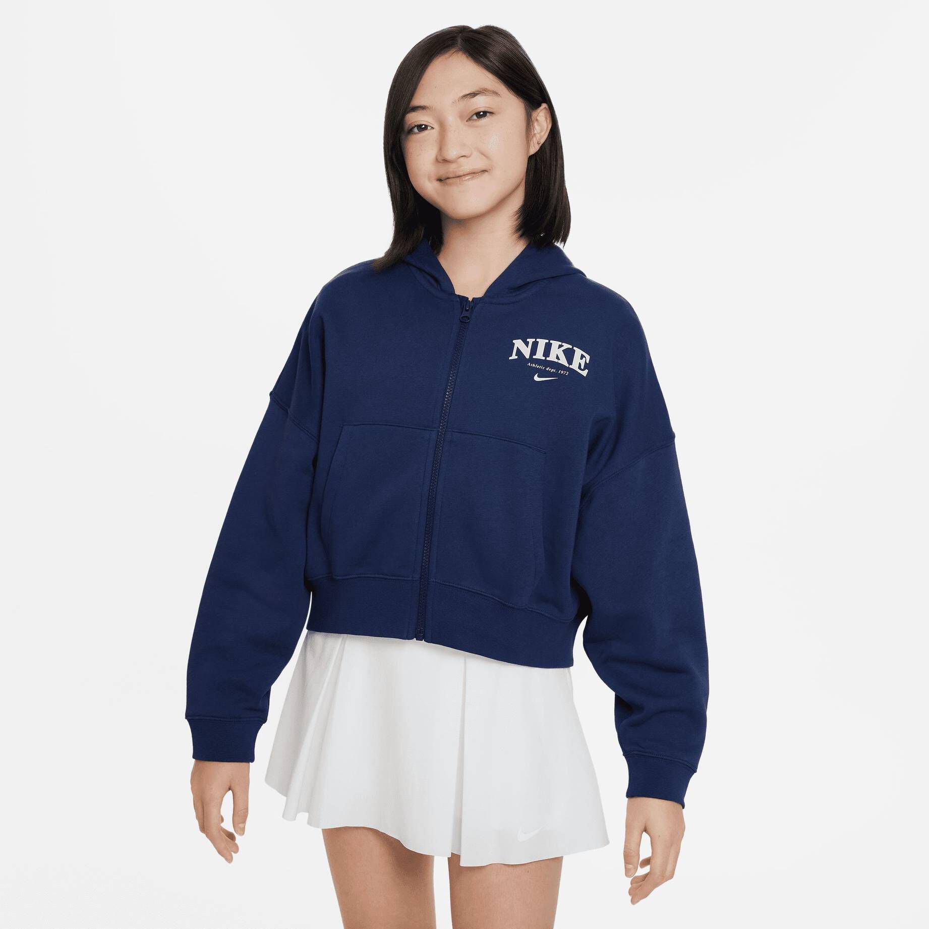 Nike| Mädchen NSW TREND FLEECE FZ HOODIE